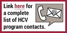 HCV Program Contact Information
